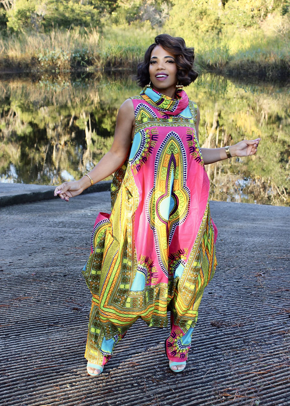 In My Bag - Pink Dashiki - Image 2